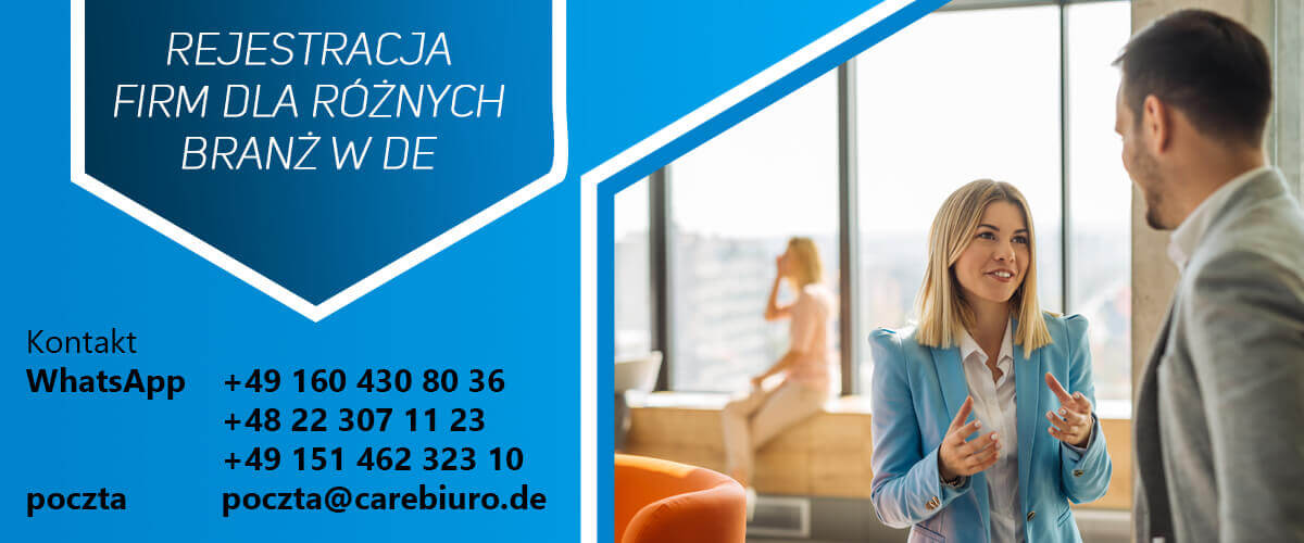 Rejestracja firmy w Niemczech