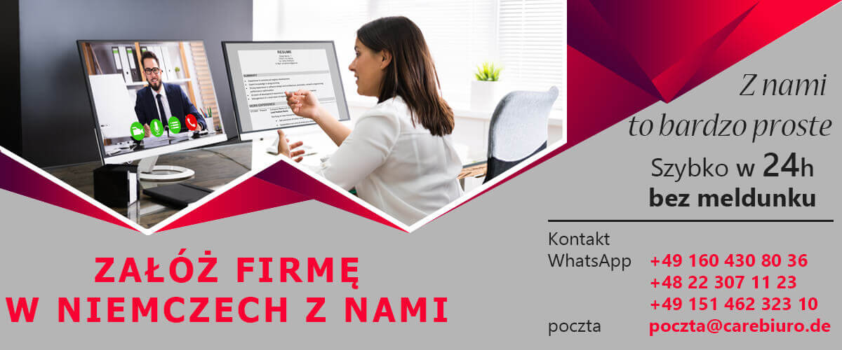 Rejestracja Gewerbe w Niemczech